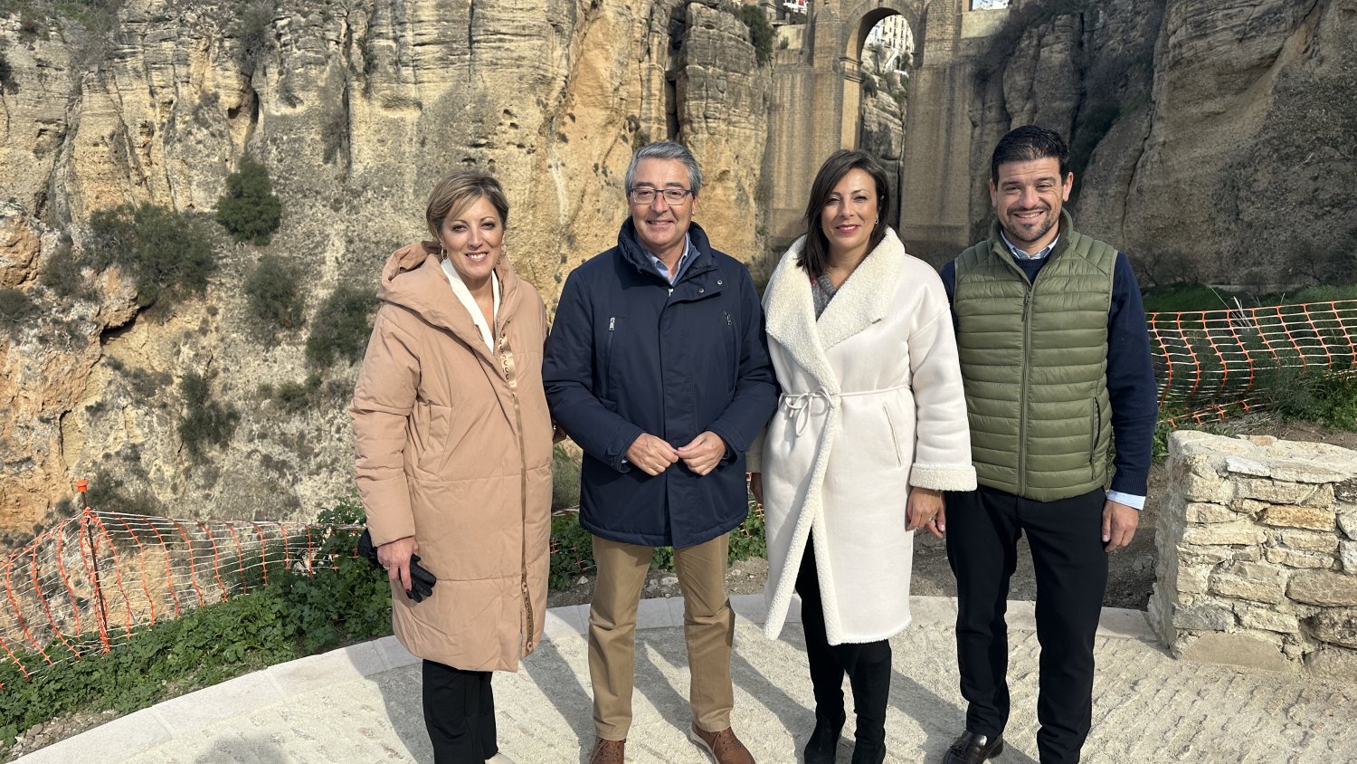 Francisco Salado afirma que la pasarela del Tajo aportará más espectacularidad y singularidad a Ronda