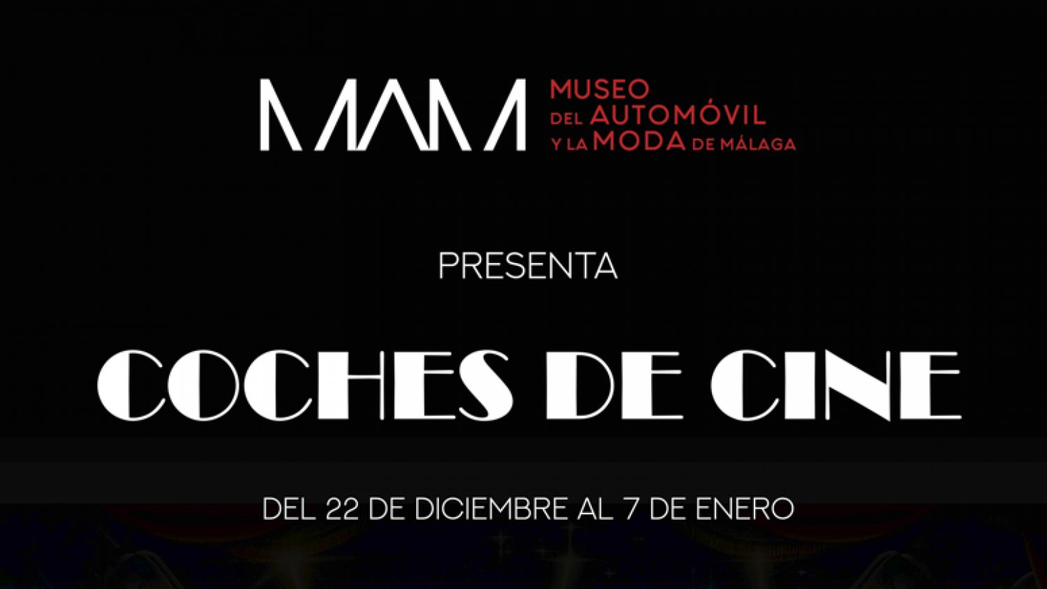 Los coches más famosos del cine llegan esta Navidad al Museo Automovilístico y de la Moda de Málaga