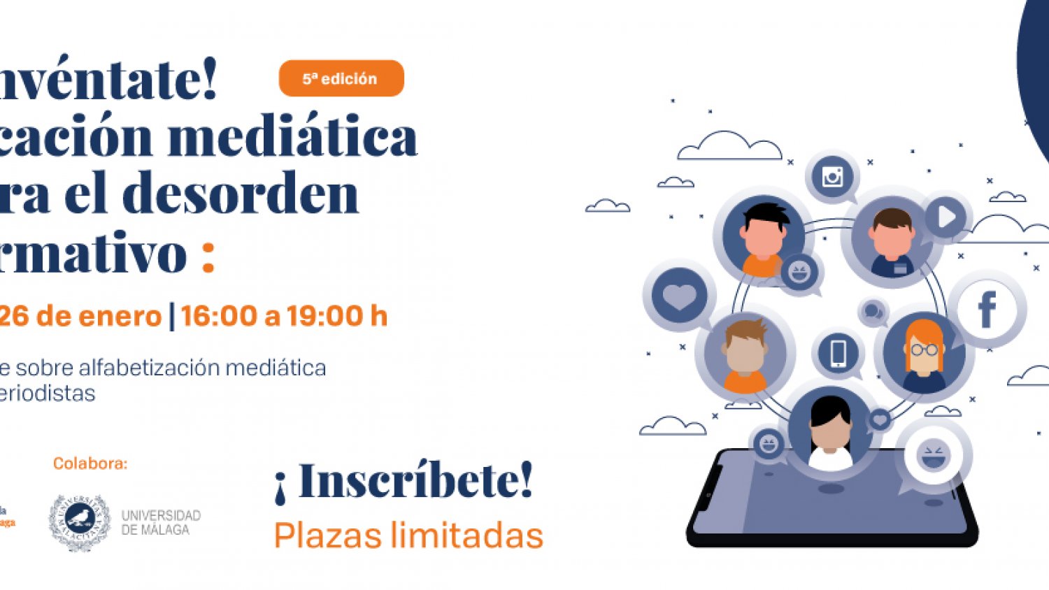 La Asociación de la Prensa de Málaga formará a periodistas en alfabetización mediática