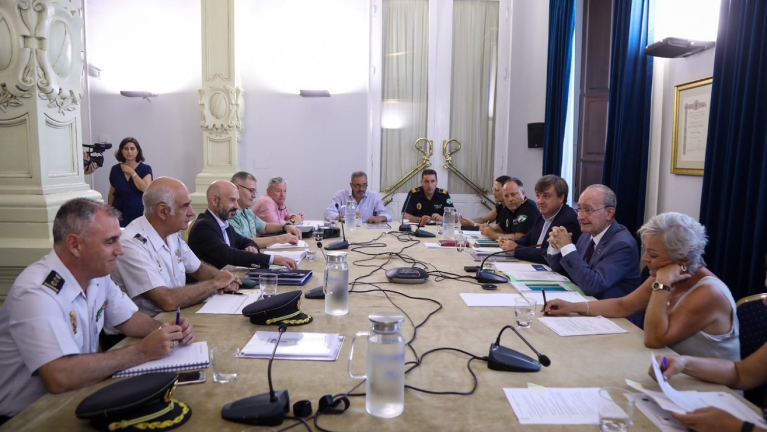 El Ayuntamiento y la Subdelegación establecen el dispositivo especial de seguridad para la Feria de Málaga