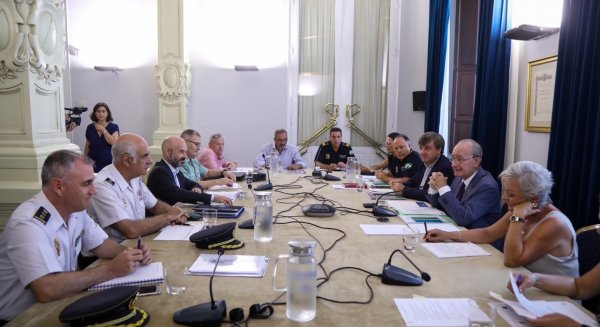 El Ayuntamiento y la Subdelegación establecen el dispositivo especial de seguridad para la Feria de Málaga