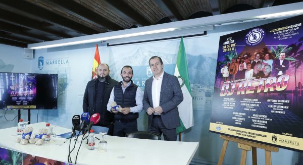 Nuevo evento solidario ‘DJ Retro’ el 28 de diciembre para ayudar a la asociación de Altas Capacidades de Marbella