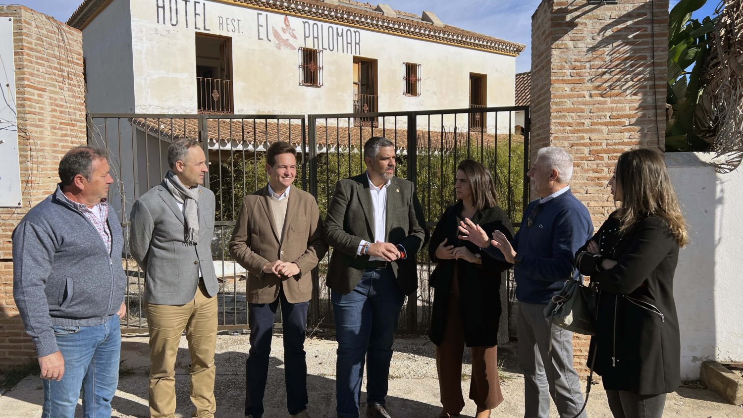 PSOE pide a la Diputación que cumpla su compromiso de rehabilitar el antiguo Hotel El Palomar de Coín