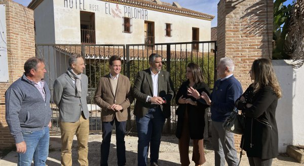 PSOE pide a la Diputación que cumpla su compromiso de rehabilitar el antiguo Hotel El Palomar de Coín