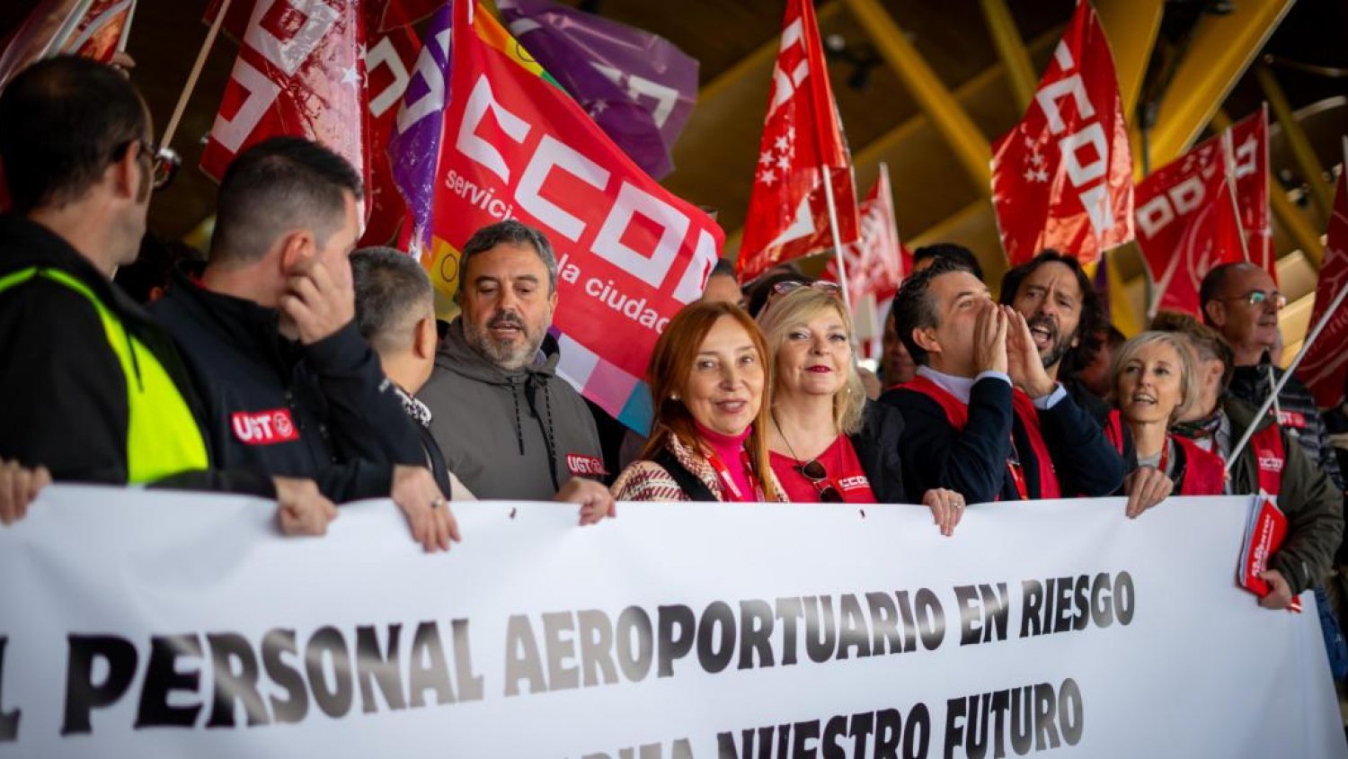 Convocada una huelga del personal de tierra de Iberia del Aeropuerto de Málaga del 5 al 8 de enero
