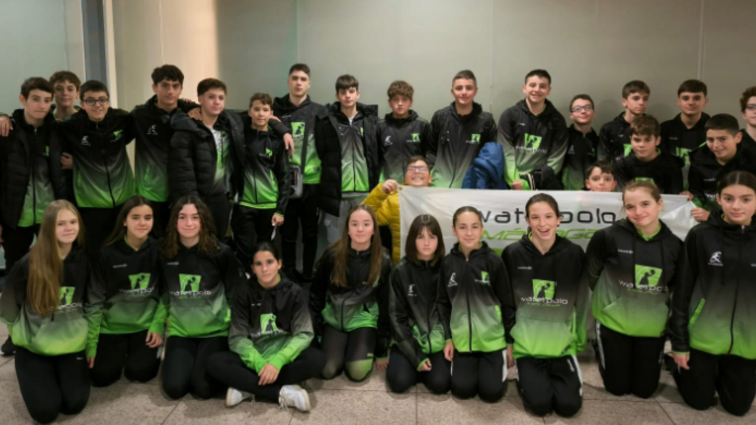Tres equipos representan a Málaga en el prestigioso HABAWABA infantil de waterpolo