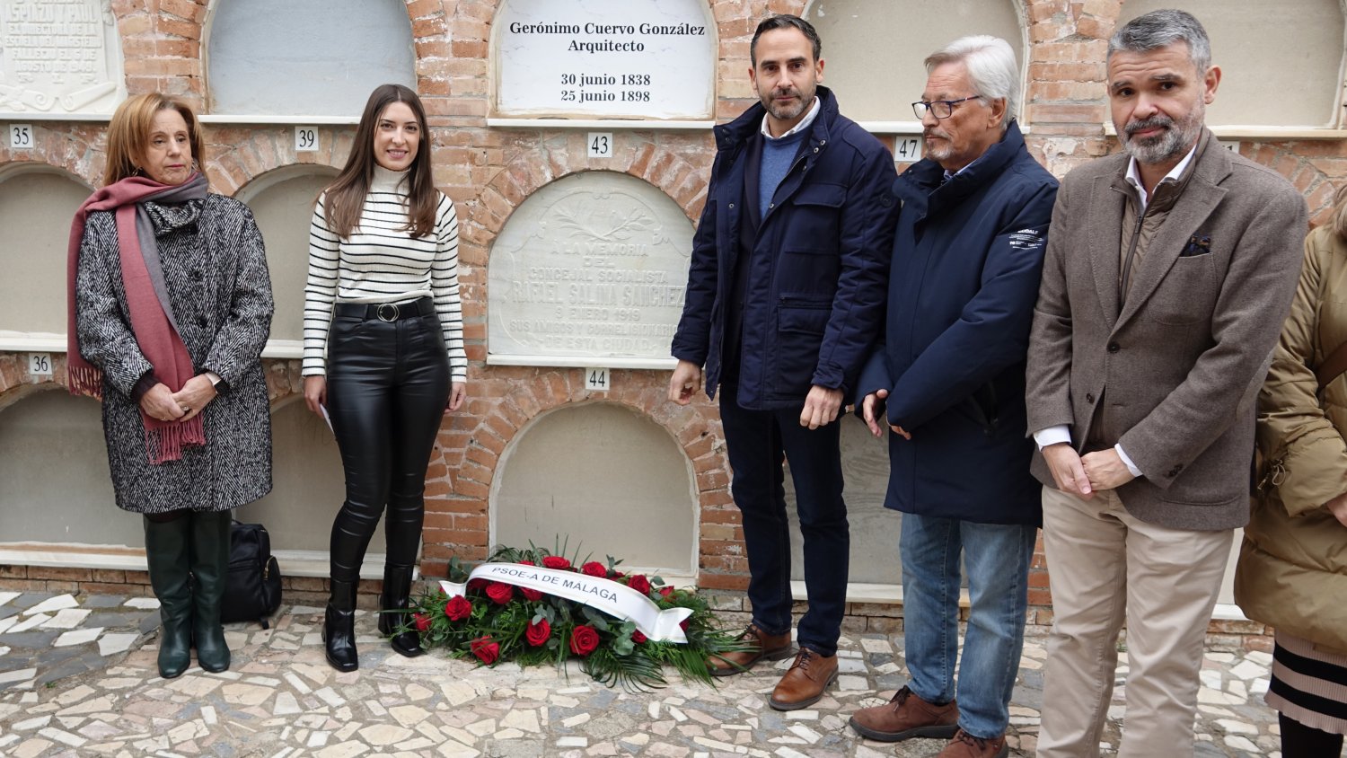 PSOE Málaga reivindica el legado de Rafael Salinas en el 105º aniversario del fallecimiento de su fundador