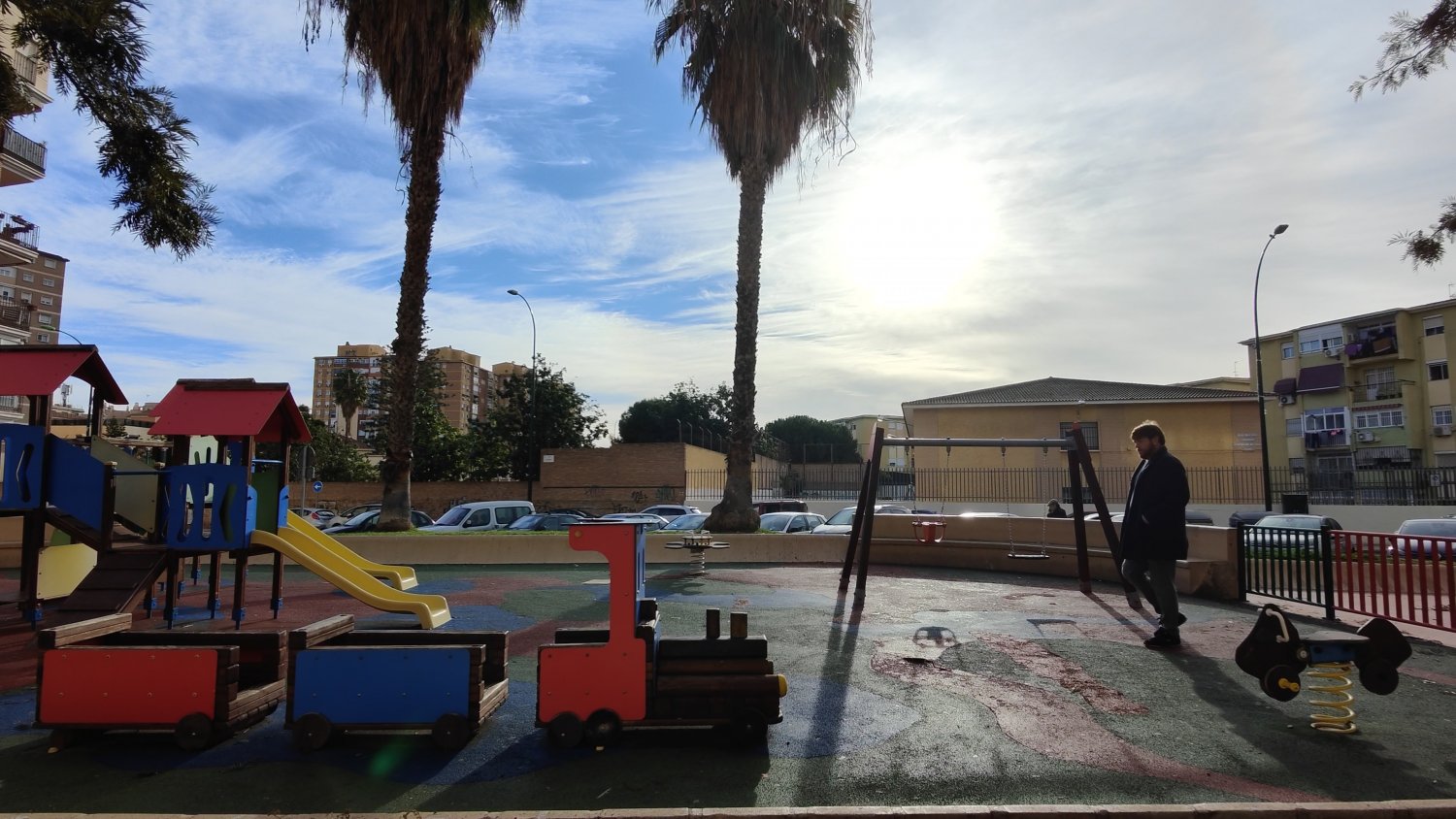 Podemos e IU Málaga piden más inversión en los parques infantiles y su adaptación a la diversidad funcional