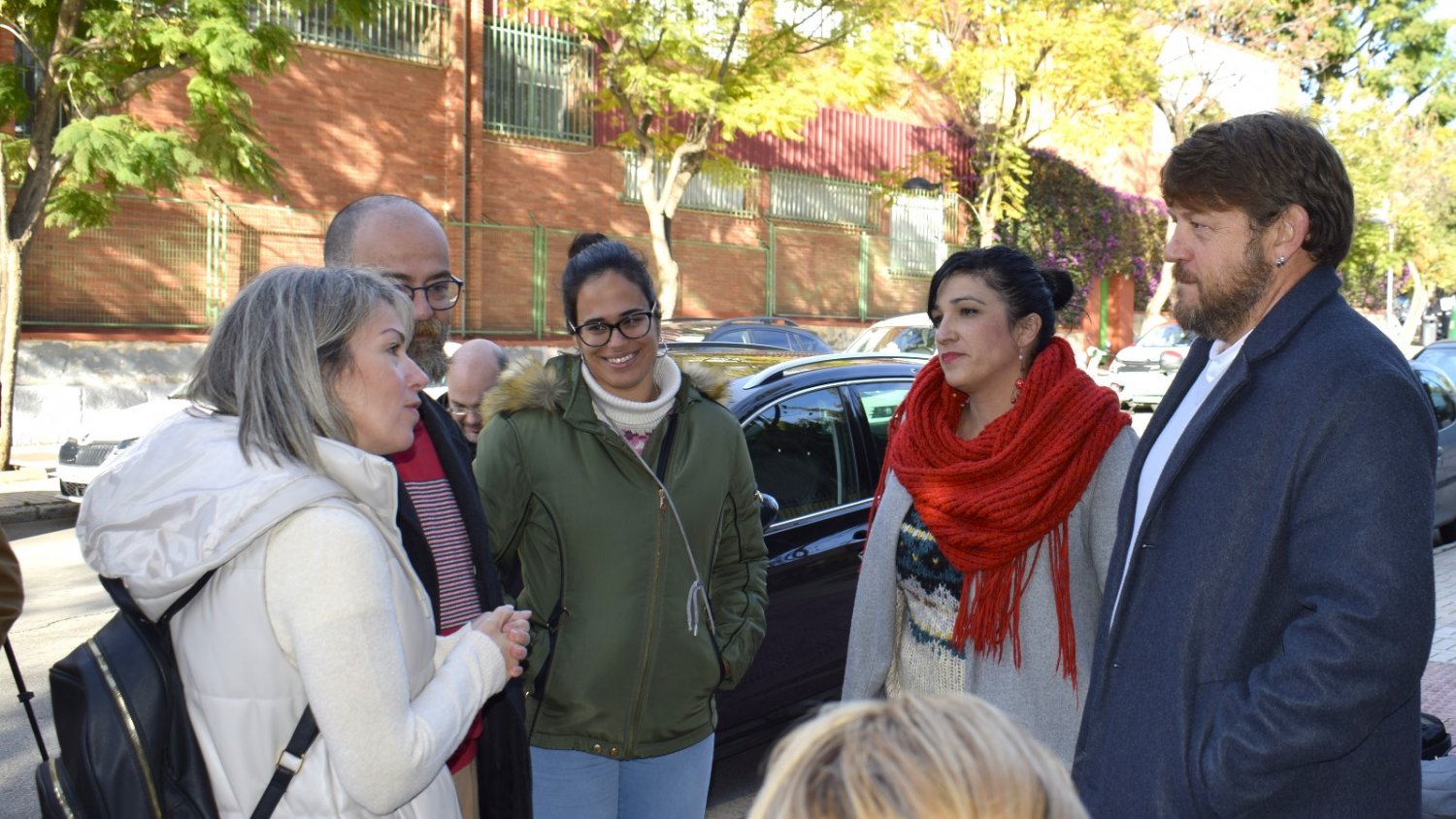 Con Málaga urge a buscar una solución para las 260 familias del CEIP Domingo Lozano