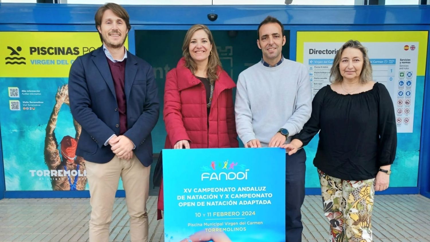 Torremolinos acoge el XV Campeonato Andaluz de natación y el X Open de natación adaptada
