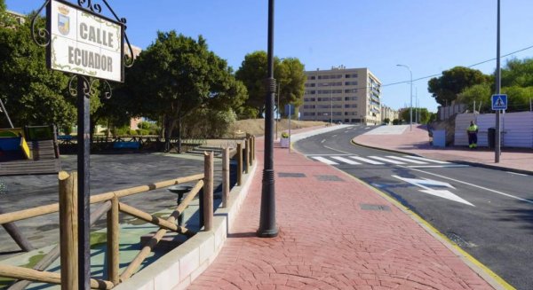 Un nuevo tramo de vía conectará las calles Ecuador y José Sánchez Rando