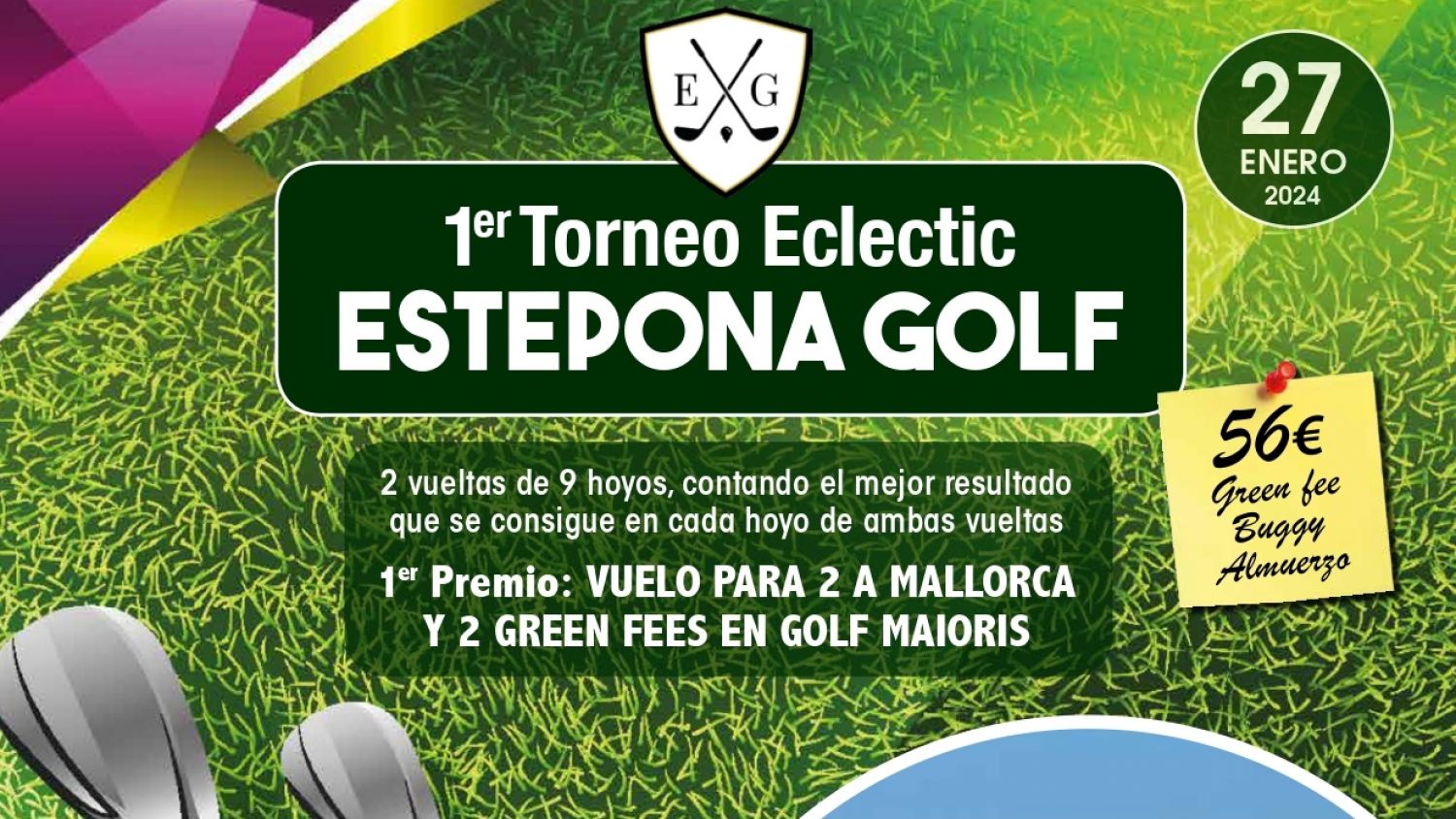 Abierta la inscripción para participar en el Primer Torneo Eclectic Estepona Golf