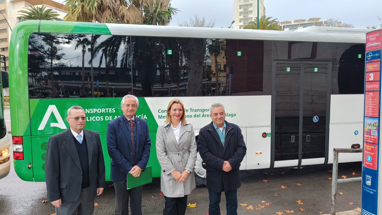 El Consorcio de Transporte renueva los autobuses de la línea con Casabermeja