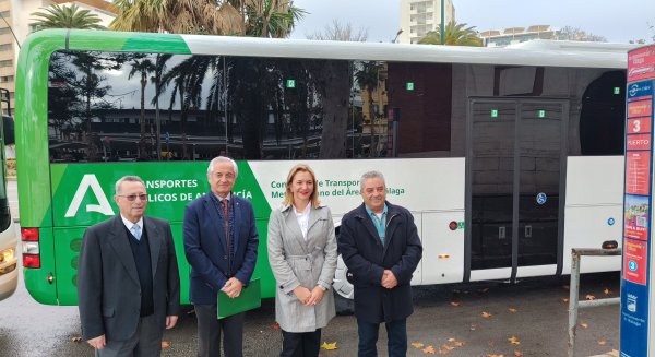 El Consorcio de Transporte renueva los autobuses de la línea con Casabermeja