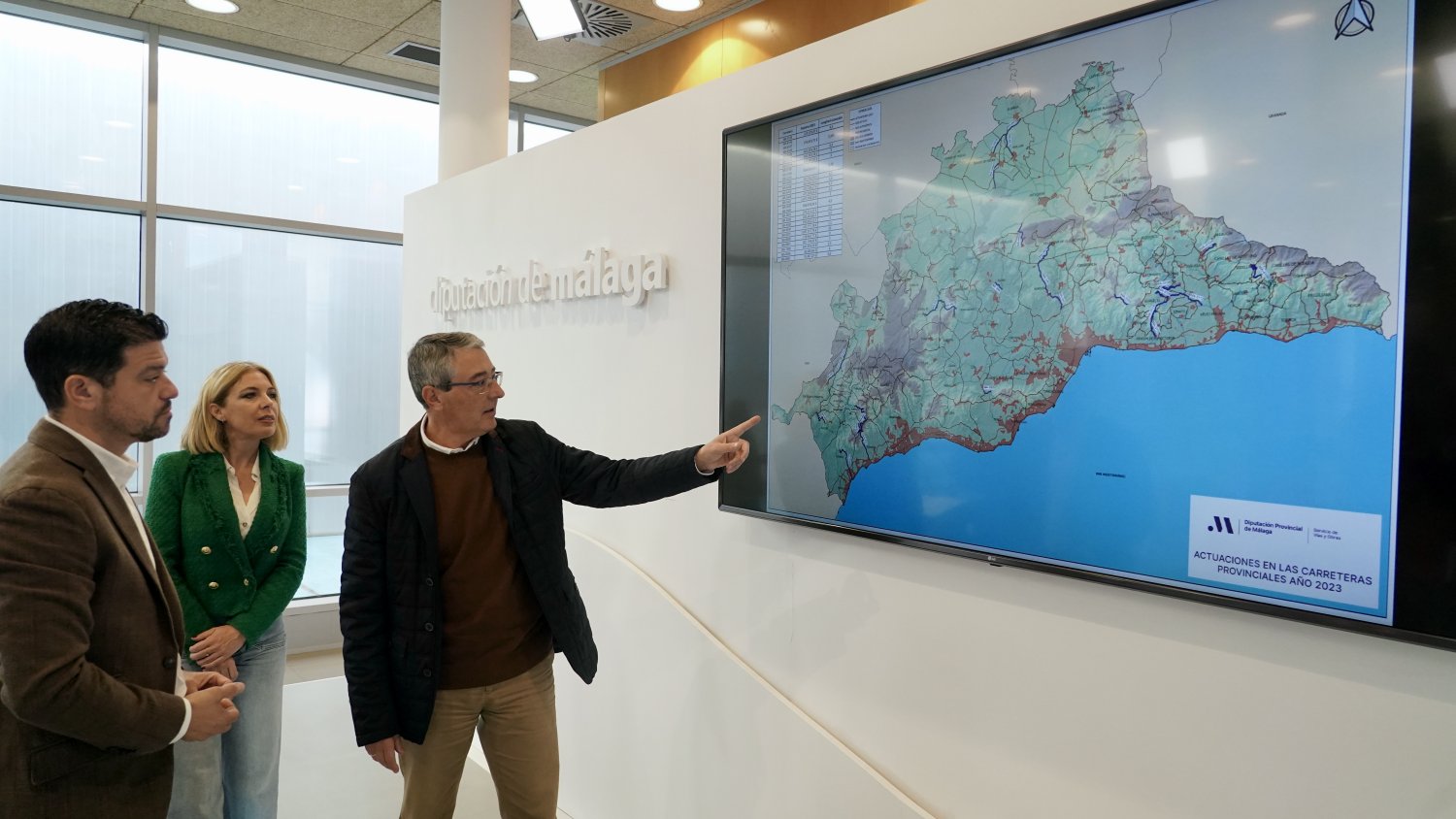 La Diputación de Málaga ejecuta obras en la red viaria provincial por 17,5 millones de euros en 2023