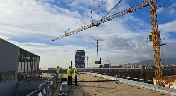 La Diputación de Málaga inicia la instalación de paneles fotovoltaicos en sus cubiertas