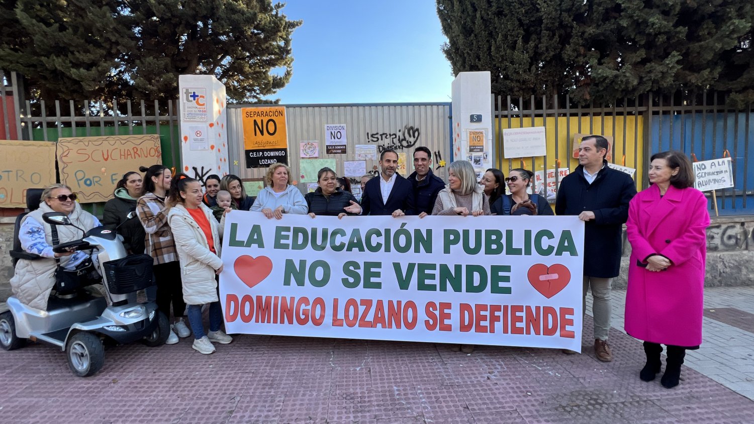 PSOE Málaga advierte que el CEIP Domingo Lozano aún no ha recibido respuestas
