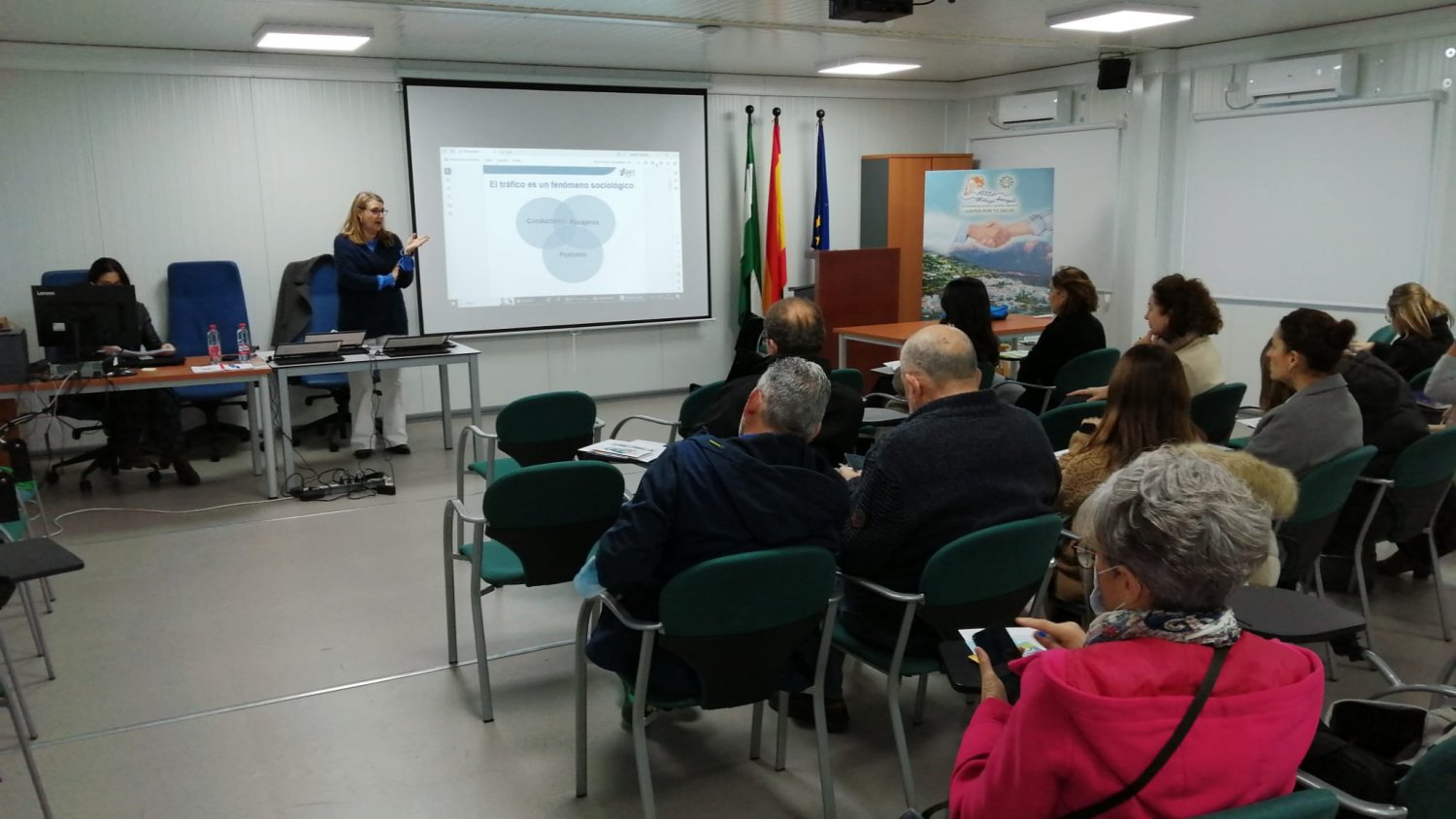 El Área Sanitaria Este de Málaga Axarquía forma a sus profesionales en Educación Vial