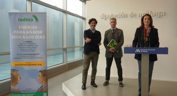 La Diputación de Málaga apoya a Cudeca en su campaña 'Movimiento Girasol: Energía para dar Vida a los Días'
