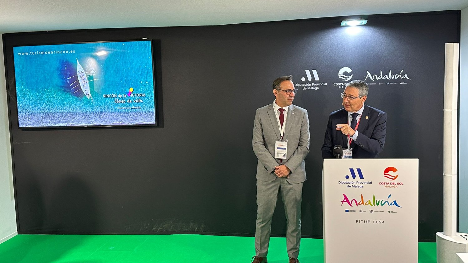 Rincón de la Victoria se presenta en FITUR 2024 como destino 365
