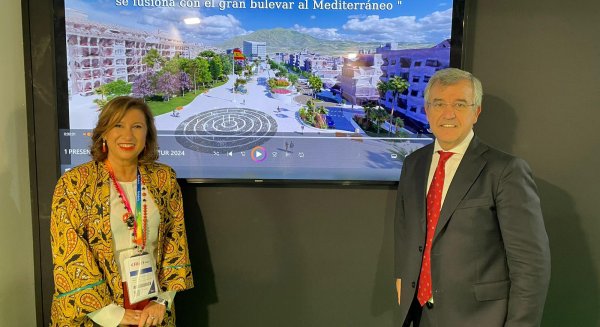 Estepona presenta en Fitur 2024 la fusión entre el gran bulevar al Mediterráneo con el Jardín de la Costa del Sol 