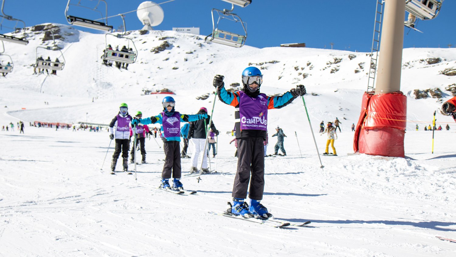 Fundación Unicaja abre las inscripciones para su Campus Nieve