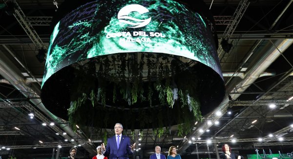La campaña 'Grita mi nombre' de la Costa del Sol se exhibe en Fitur 2024