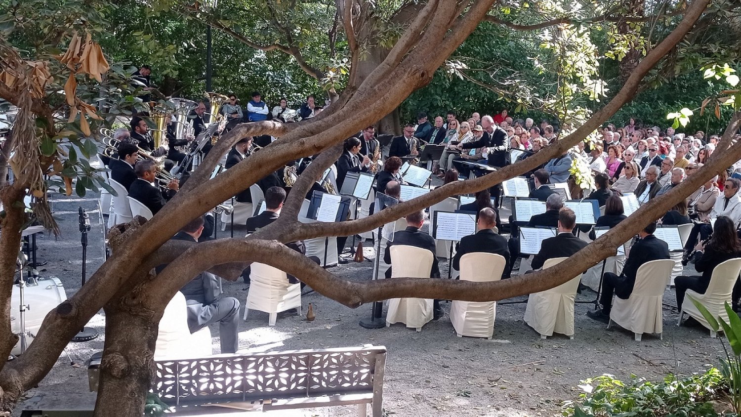 La Banda Municipal de Música de Málaga ofrece este domingo su primer concierto del año en el Jardín Botánico