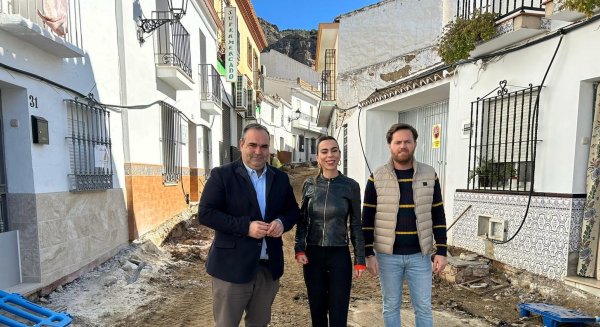 La Junta destina 280.000 euros a Pizarra para la mejora de espacios públicos en los últimos tres años