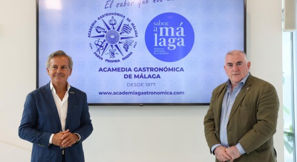 Diputación y la Academia Gastronómica de Málaga trabajan para difundir los productos y la cocina malagueña