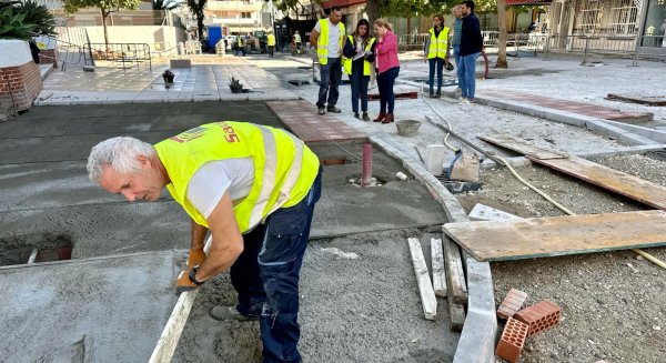El Ayuntamiento de Fuengirola avanza en la transformación del entorno de la iglesia de San José 