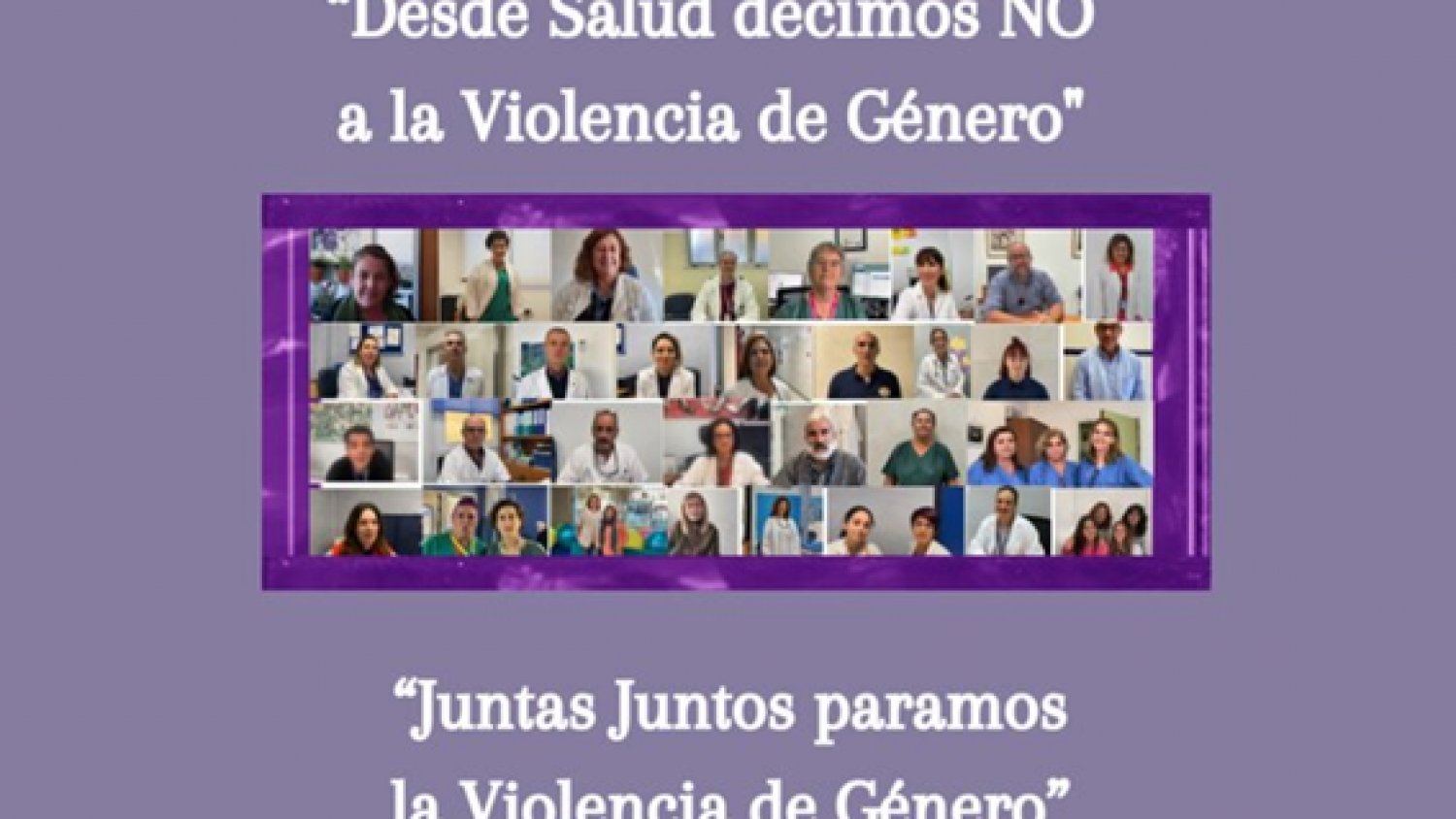 El Área Sanitaria Este de Málaga-Axarquía realiza una campaña de sensibilización contra la violencia de género 