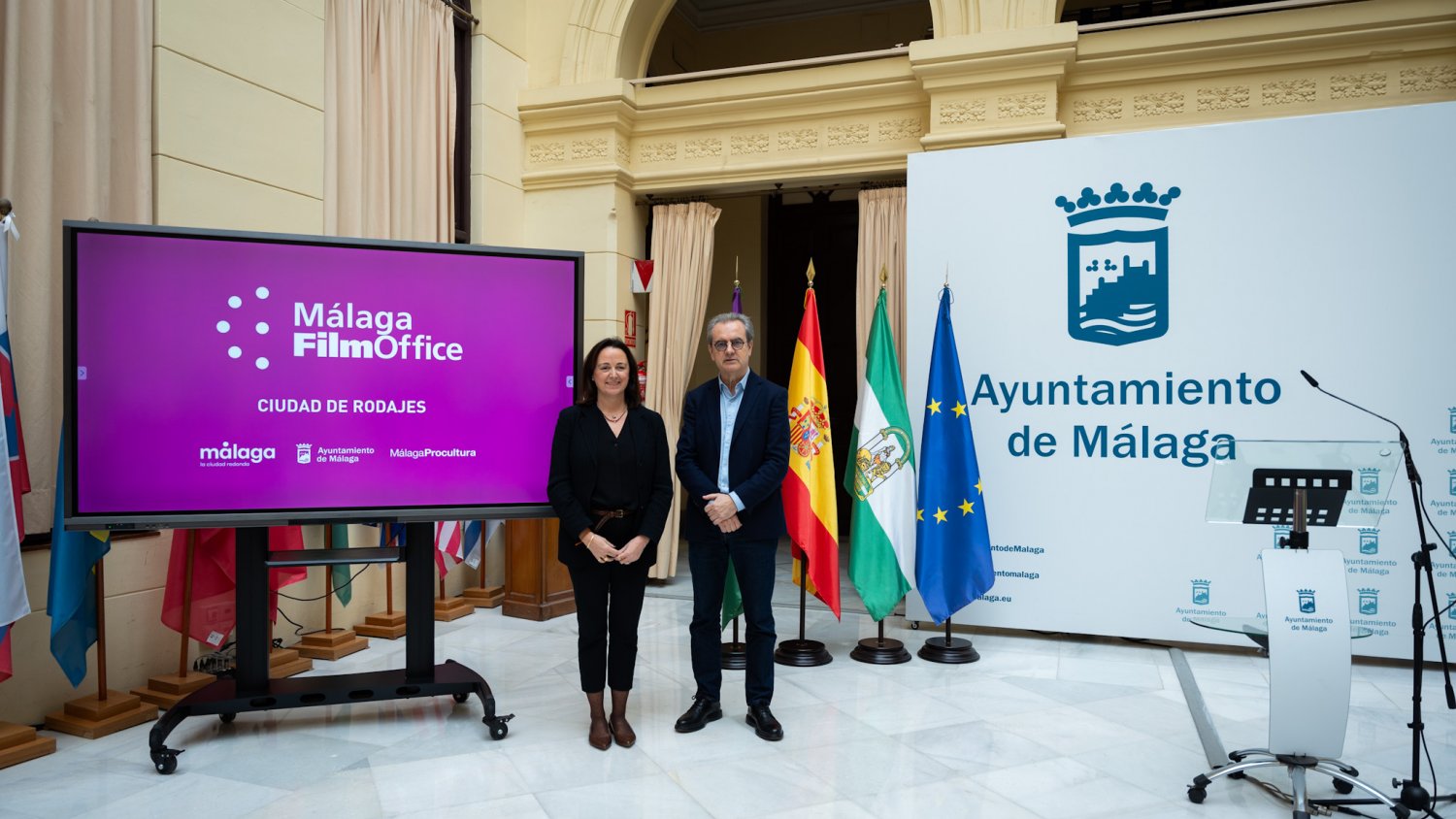 Las producciones audiovisuales en Málaga dejan 18,6 millones de euros en 2023 
