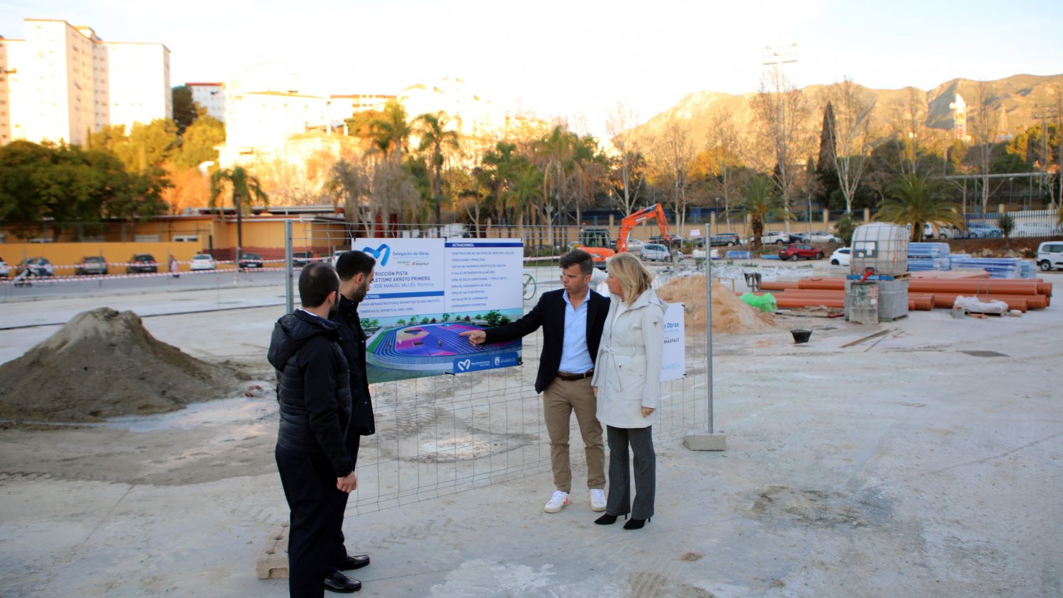 Marbella destina más de 700.000 euros a la construcción de una pista de atletismo de 200 metros al aire libre