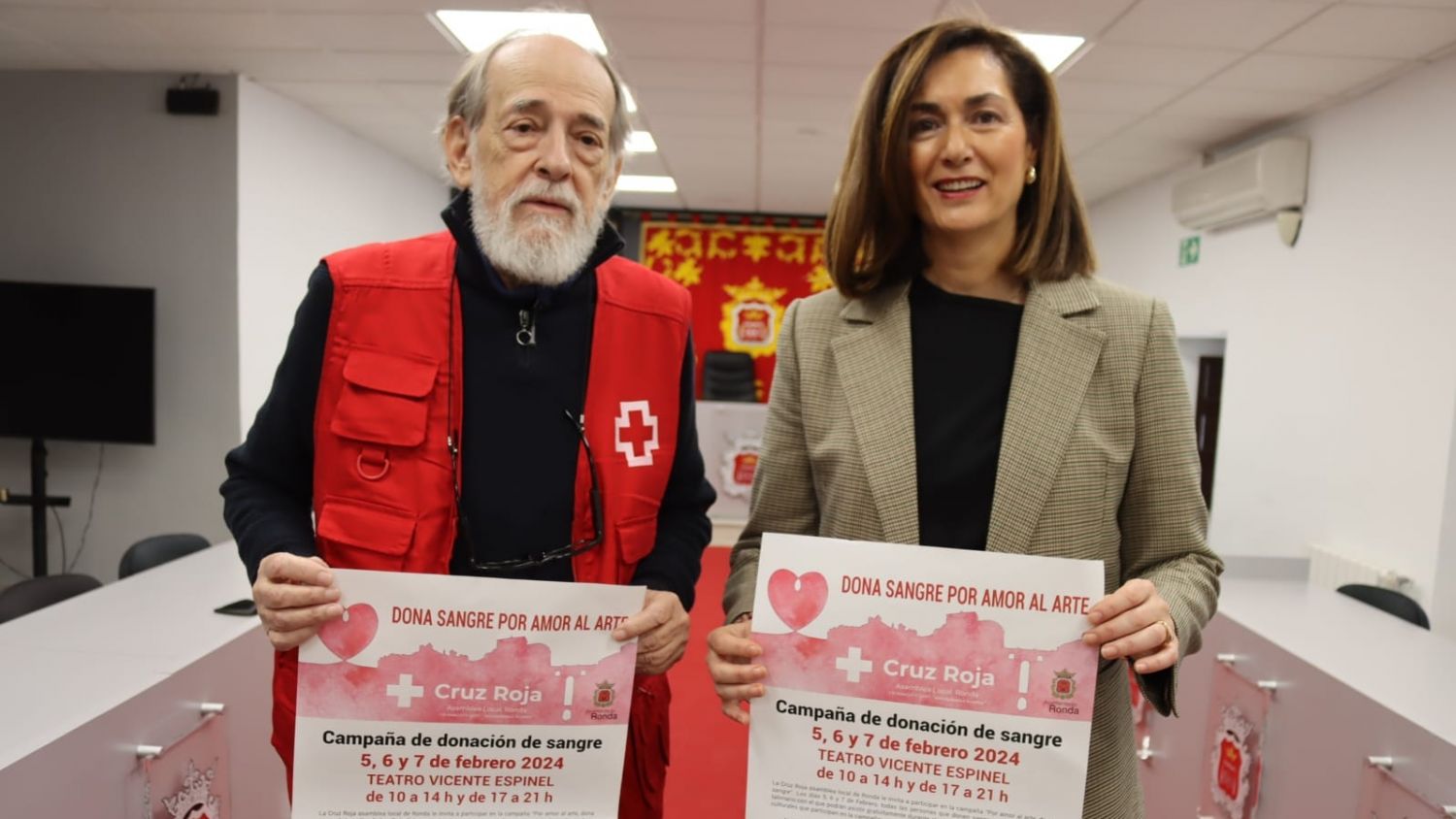 El Ayuntamiento de Ronda y Cruz Roja organizan una nueva campaña de donación de sangre