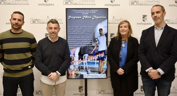 Más de 80 personas se benefician en Antequera del proyecto de Receta Deportiva en 2023