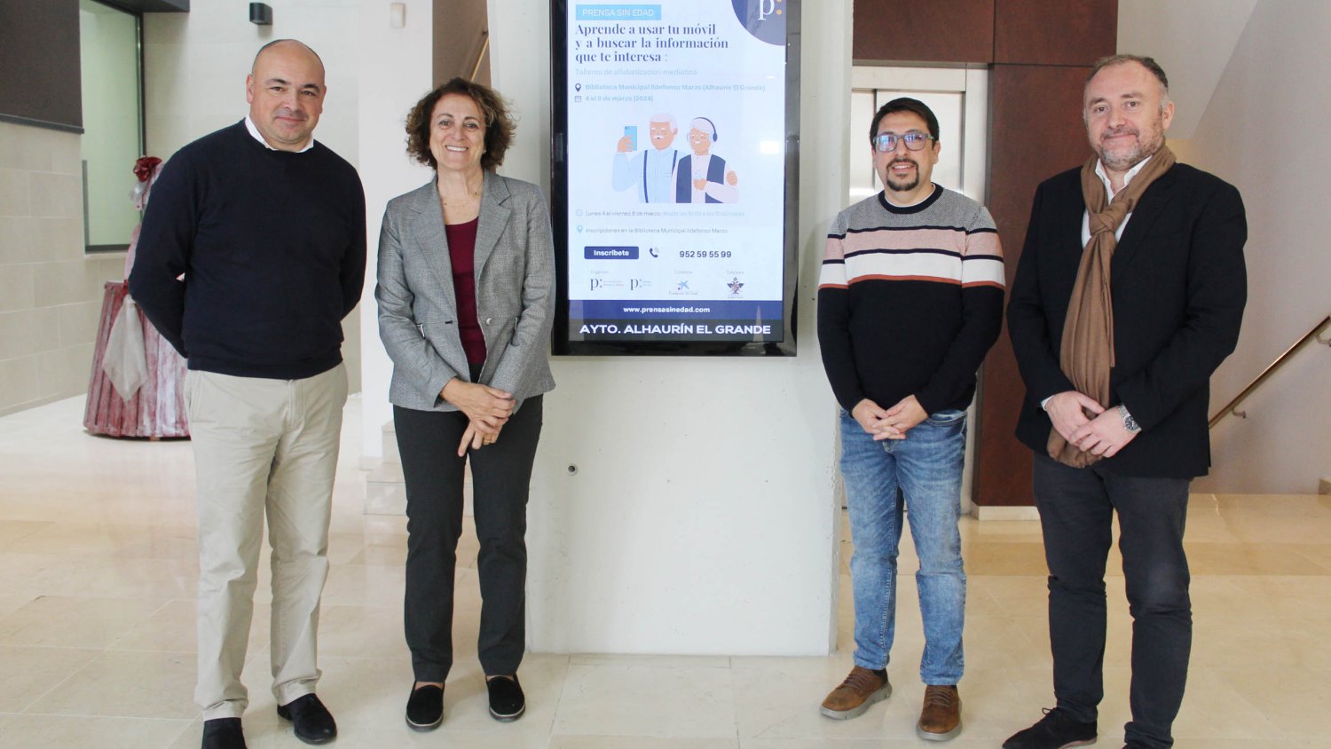 ‘Prensa sin Edad’ arranca su cuarta edición en Alhaurín el Grande con dos talleres para mayores en marzo 
