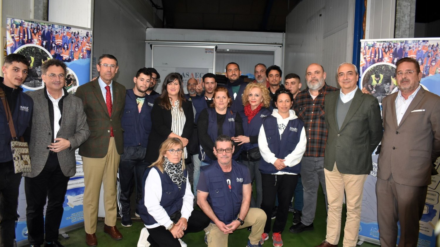 La distribución solidaria de fruta y hortalizas reparte 2,2 millones de kilos en 2023 a familias de Málaga 