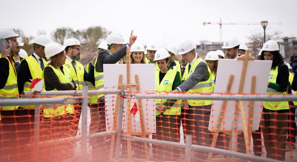 Avanza la construcción de las 476 viviendas protegidas en Málaga en el sector Universidad