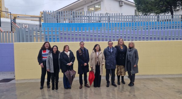 Educación elimina barreras en el CEIP Miguel de Cervantes de Marbella con una inversión de 207.000 euros
