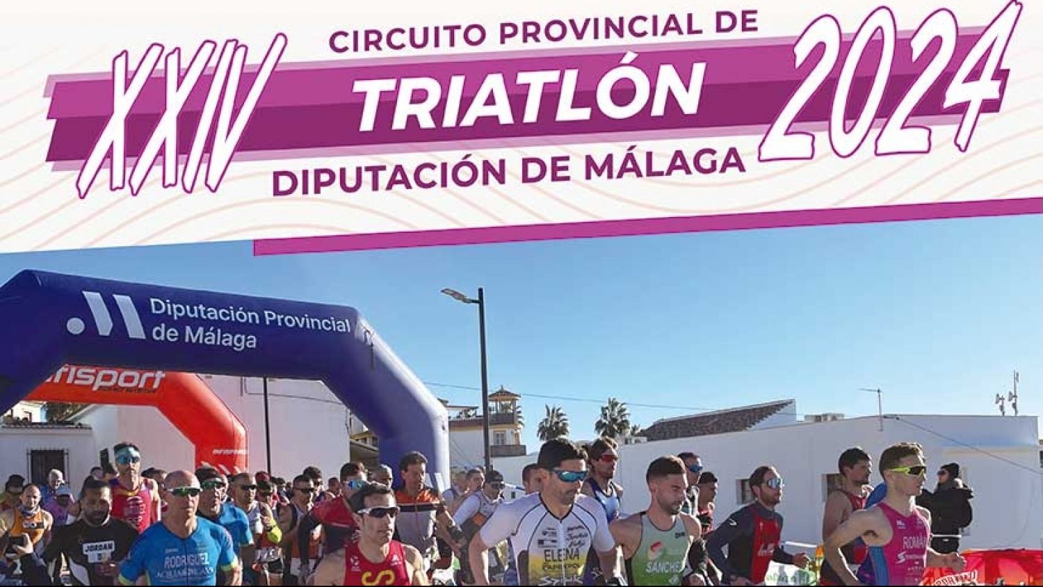 Más de 2.000 deportistas participan en el Circuito Provincial de Triatlón de la Diputación de Málaga 2023