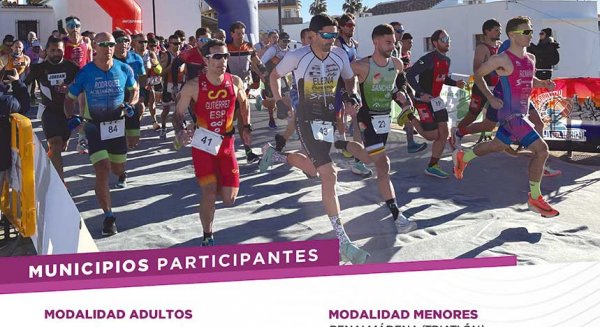 Más de 2.000 deportistas participan en el Circuito Provincial de Triatlón de la Diputación de Málaga 2023