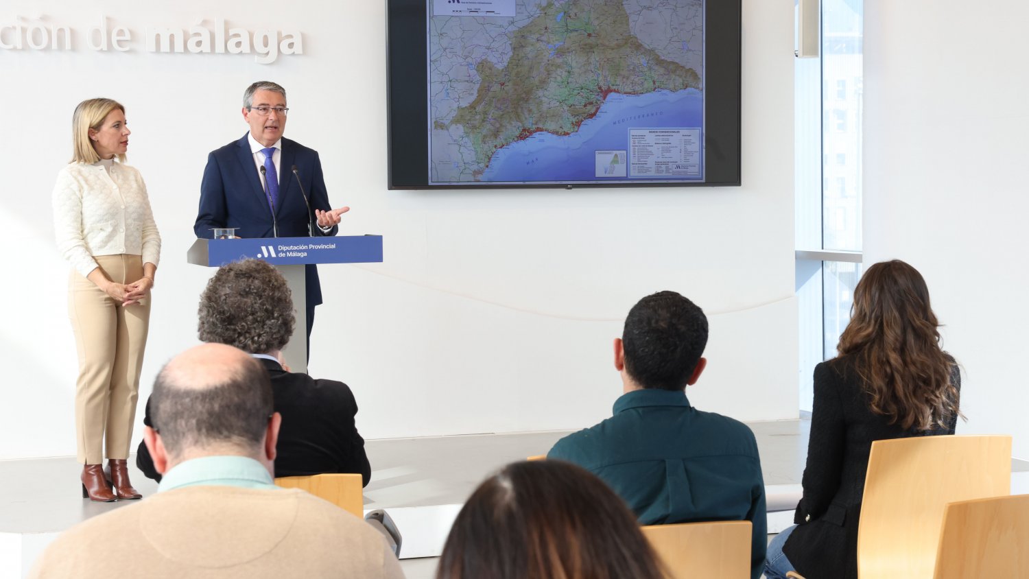 La Diputación de Málaga presenta la séptima edición del Mapa de la Provincia