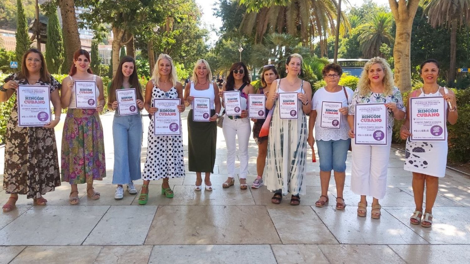 Izquierda Unida y PCA anuncian que su caseta “Los Claveles, rincón cubano” será Punto Violeta para atender a las mujeres