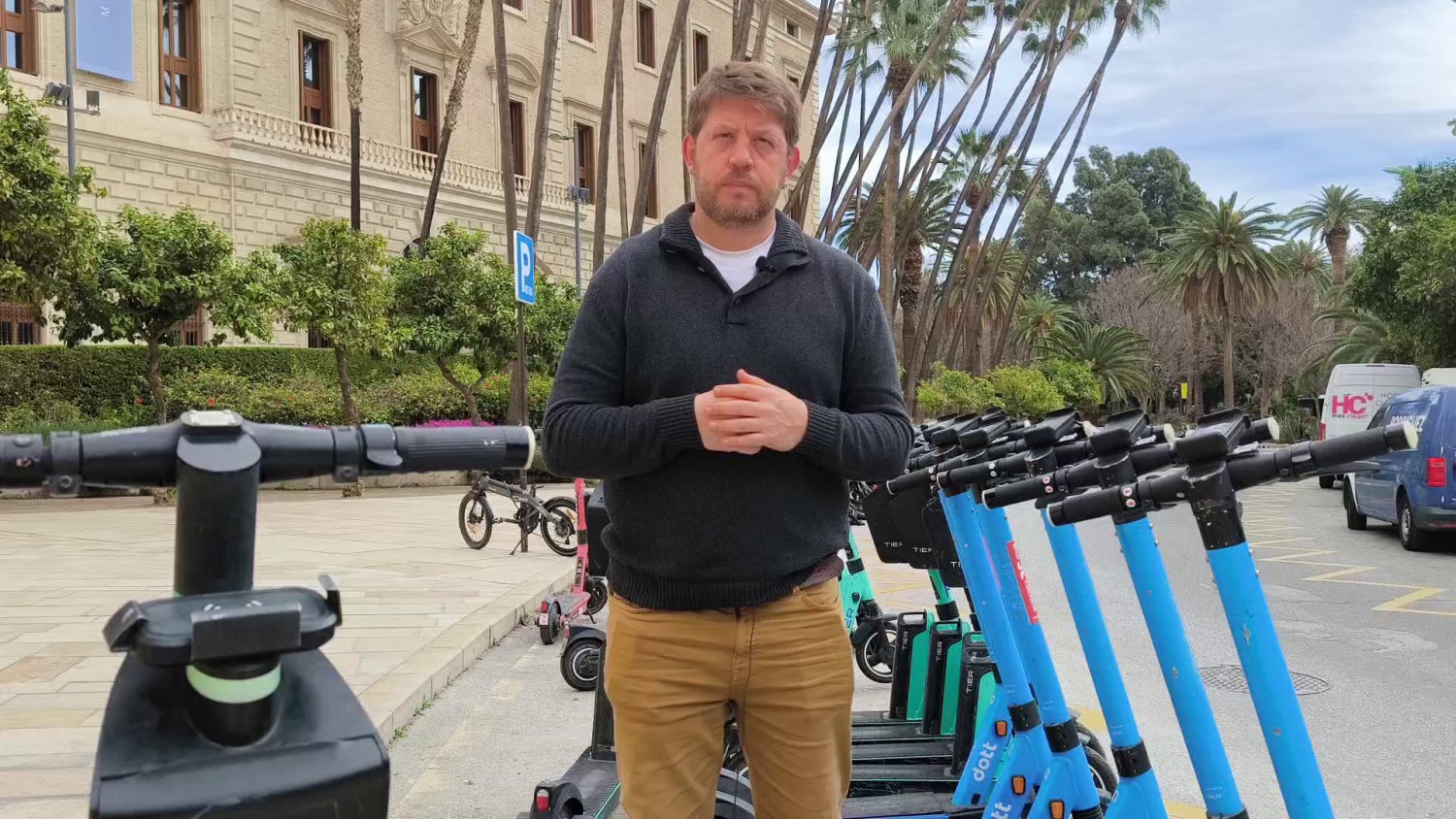 Con Málaga reclama la regularización de los patinetes de alquiler en la ciudad