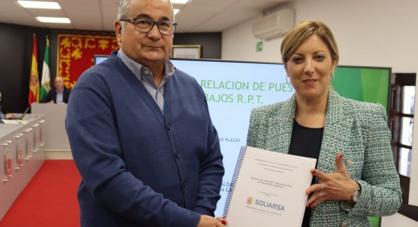 Ronda firma una Relación de Puestos de Trabajo con la empresa municipal de limpieza Soliarsa