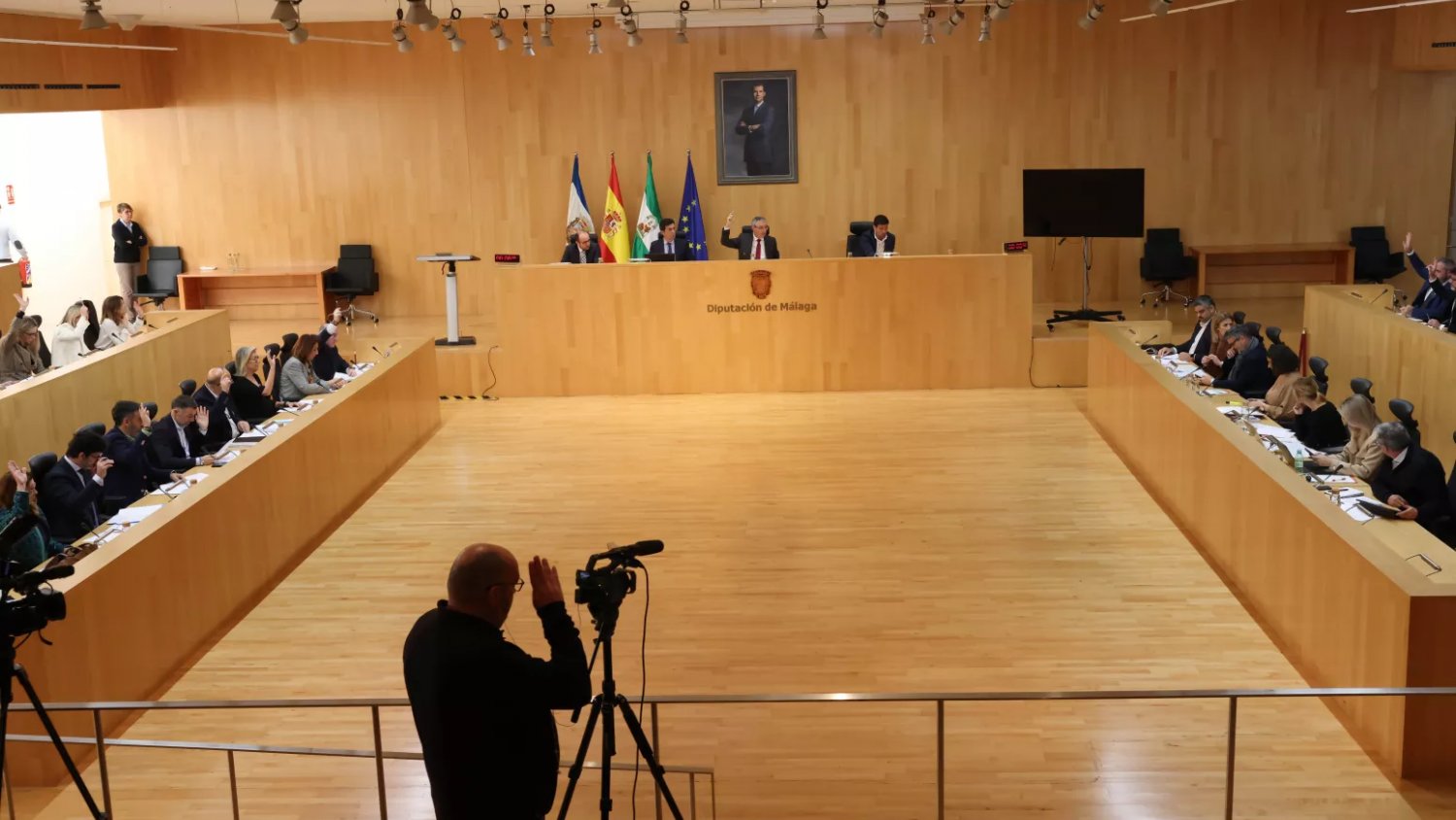 La Diputación de Málaga aprueba por unanimidad pedir al Gobierno que impulse el tren del Mediterráneo andaluz