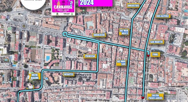 El Carnaval de Torre del Mar confirma su recorrido oficial y asegura muchas sorpresas