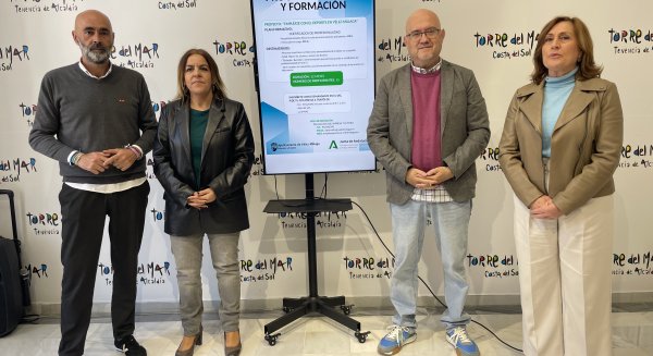 Vélez-Málaga presenta nuevos talleres de empleo remunerados en materia deportiva