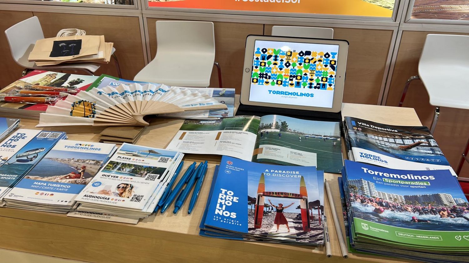 Torremolinos se promociona en el mercado holandés en la Fiets en Wandelbeurs